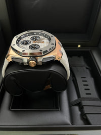 Thumbnail for Audemars Piguet Royal Oak Offshore Chronograph 43mm Chronograph 18k Rose Gold and Titanium Grey Dial Ref# 26420OI.OO.A015VE.01