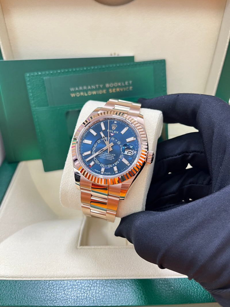 Rolex sky dweller waterproof hot sale