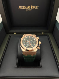 Thumbnail for Audemars Piguet Royal Oak Chronograph Green Dial 26240OR.OO.D404CR.02