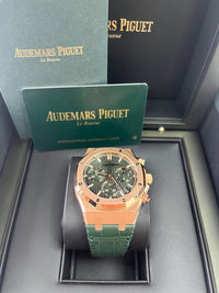 Thumbnail for Audemars Piguet Royal Oak Chronograph Green Dial 26240OR.OO.D404CR.02