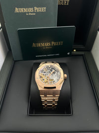 Thumbnail for Audemars Piguet Royal Oak - 37mm Skeleton Rose Gold - Double Balance Wheel Openworked (Ref# 15467OR.OO.1256OR.01)