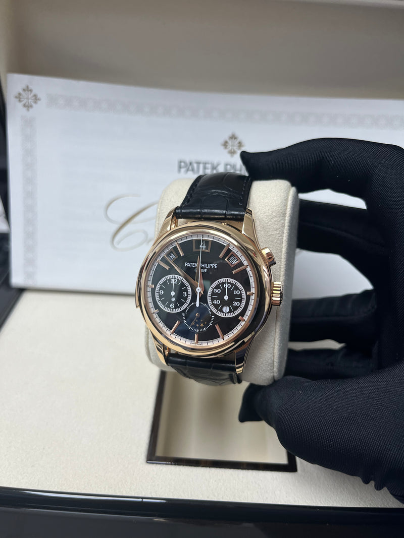 Patek Philippe Grand Complications submodel Rose Gold Black Dial