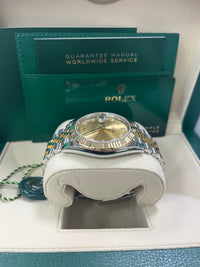 Thumbnail for Rolex Datejust 41 Champagne Diamond Dial Steel & Yellow Gold 126333