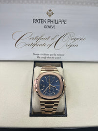 Thumbnail for Patek Philippe Nautilus Travel Time Chronograph (Ref# 5990/1R-001)