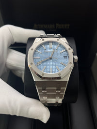 Thumbnail for Audemars Piguet Royal Oak Limited Edition of 100 Ice Blue Baguette Dial 15510BC.OO.1320BC.01