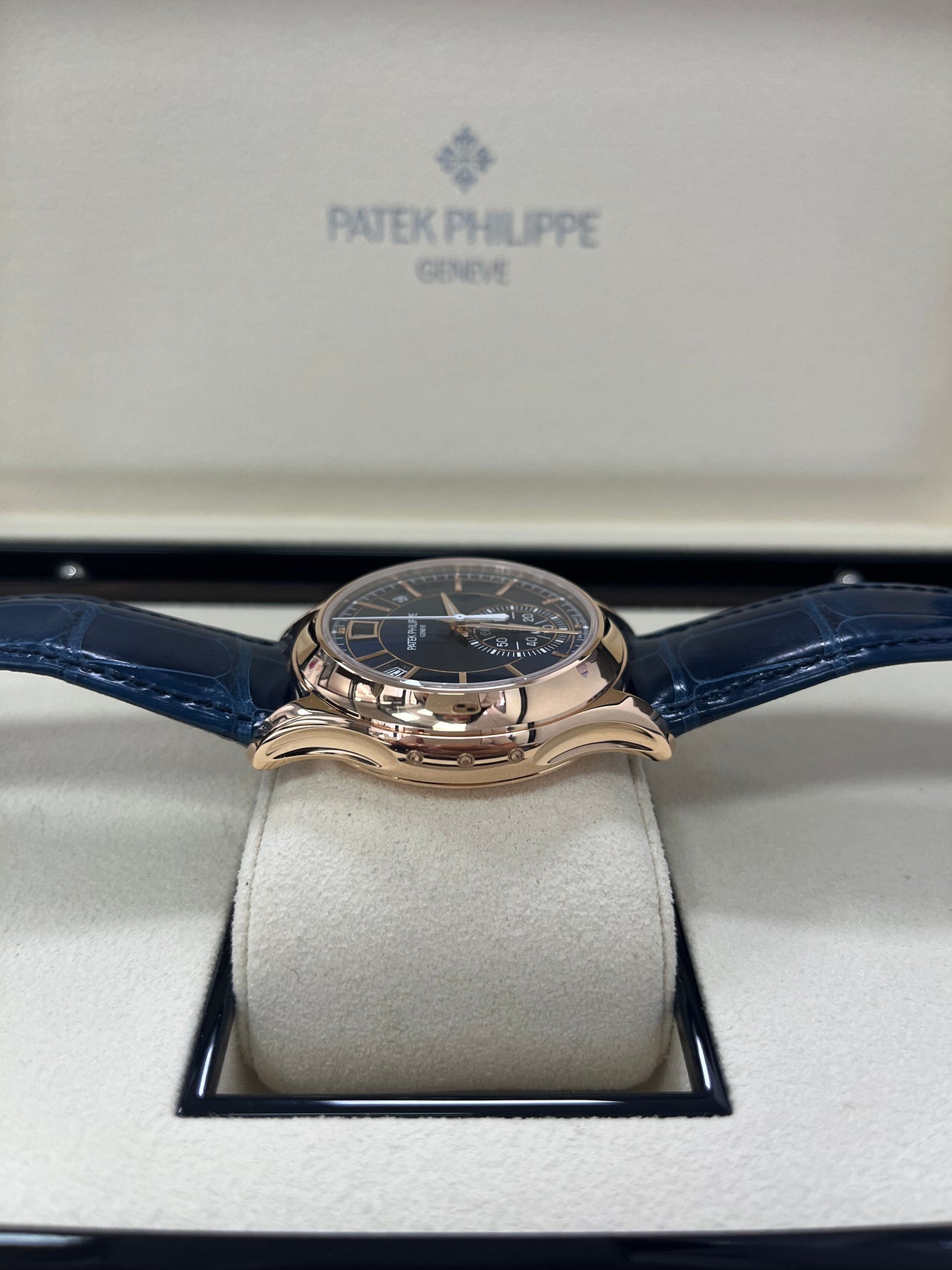 Patek Philippe Annual Calendar Chronograph 5905R-010 Blue Dial