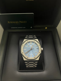 Thumbnail for Audemars Piguet Royal Oak Limited Edition of 100 Ice Blue Baguette Dial 15510BC.OO.1320BC.01