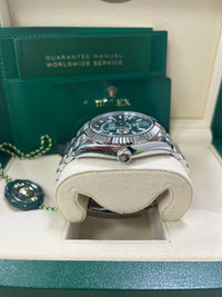 Thumbnail for Rolex Sky-Dweller Mint Green Index Dial - Jubilee Bracelet 336934