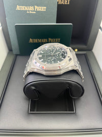 Thumbnail for Audemars Piguet ROYAL OAK SELFWINDING CHRONOGRAPH “50TH ANNIVERSARY” STEEL BRACELET GREEN DIAL (Ref # 26240ST.OO.1320ST.04)