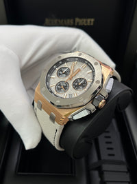 Thumbnail for Audemars Piguet Royal Oak Offshore Chronograph 43mm Chronograph 18k Rose Gold and Titanium Grey Dial Ref# 26420OI.OO.A015VE.01