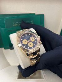 Thumbnail for Rolex Daytona Paul Newman Yellow Gold Daytona Black Dial Yellow Subdials 116508