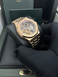 Thumbnail for Audemars Piguet Royal Oak - 37mm Skeleton Rose Gold - Double Balance Wheel Openworked (Ref# 15467OR.OO.1256OR.01)