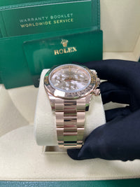 Thumbnail for Rolex Daytona Everose Gold Rose Diamond Baguette 40mm Dial Oyster Bracelet Ref# (116505)