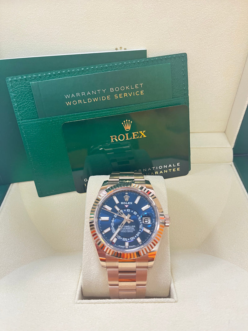 Rolex Sky-Dweller Blue Dial  Oyster Bracelet 336935