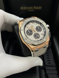 Thumbnail for Audemars Piguet Royal Oak Offshore Chronograph 43mm Chronograph 18k Rose Gold and Titanium Grey Dial Ref# 26420OI.OO.A015VE.01