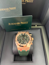 Thumbnail for Audemars Piguet Royal Oak Chronograph Green Dial 26240OR.OO.D404CR.02