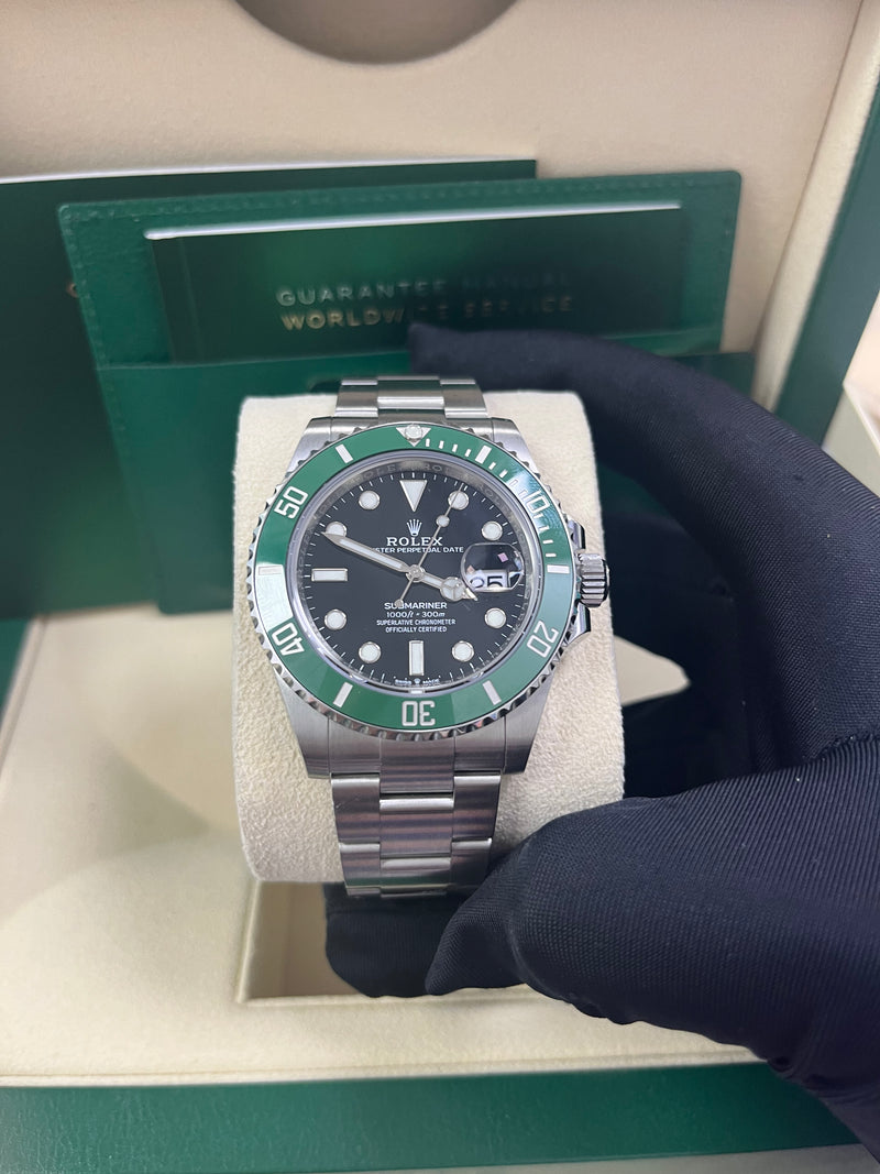 Rolex submariner green bezel 2025 price