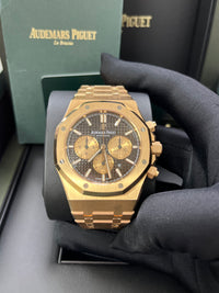 Thumbnail for Audemars Piguet Royal Oak Selfwinding Chronograph/ Rose Gold/ Chocolate Dial/ Rose Gold Sub-Dials (Ref#26331OR.OO.D821CR.01)