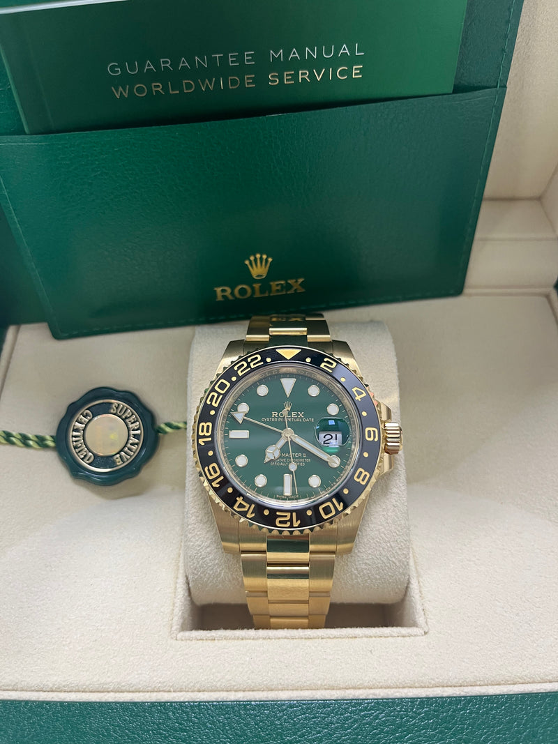 Rolex gmt top master ii 116718ln