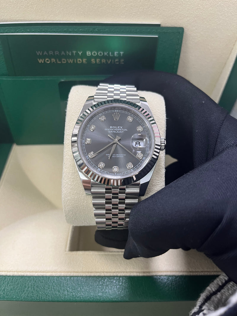 Datejust rhodium diamond hotsell