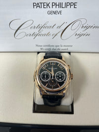 Thumbnail for Patek Philippe Grand Complications (submodel) Rose Gold Black Dial 5208R-001