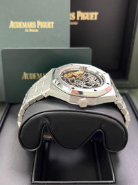 Thumbnail for Audemars Piguet Royal Oak Double Balance Wheel Openwork/ Stainless Steel/ Skeleton Dial (Ref#15407ST.OO.1220ST.01)