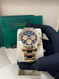 Thumbnail for Rolex Daytona Paul Newman Yellow Gold Daytona Black Dial Yellow Subdials 116508