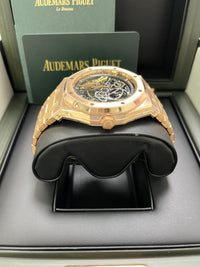 Thumbnail for Audemars Piguet Royal Oak Rose Gold 41mm Double Balance Wheel Openwork Skeleton (Ref # 15407OR.OO.1220OR.01)