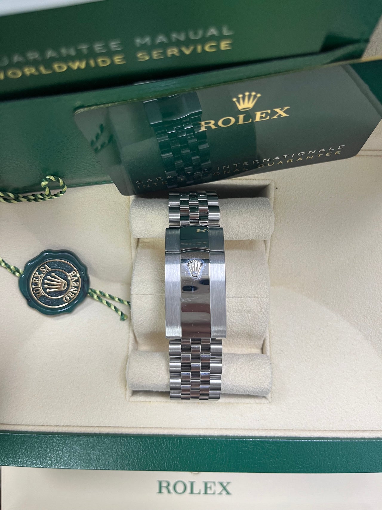 Rolex Sky-Dweller Mint Green Index Dial - Jubilee Bracelet 336934