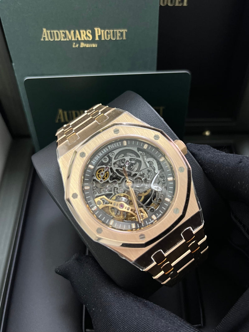Rose gold skeleton discount ap
