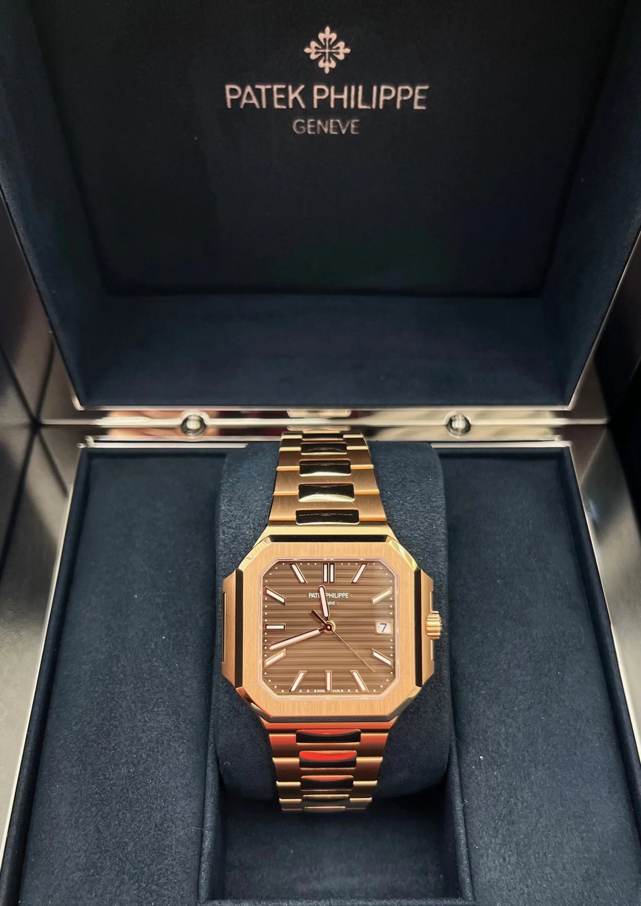 Naked Patek Philippe Cubitus Rose Gold 7128/1R - 001 - WatchesOff5thWatch