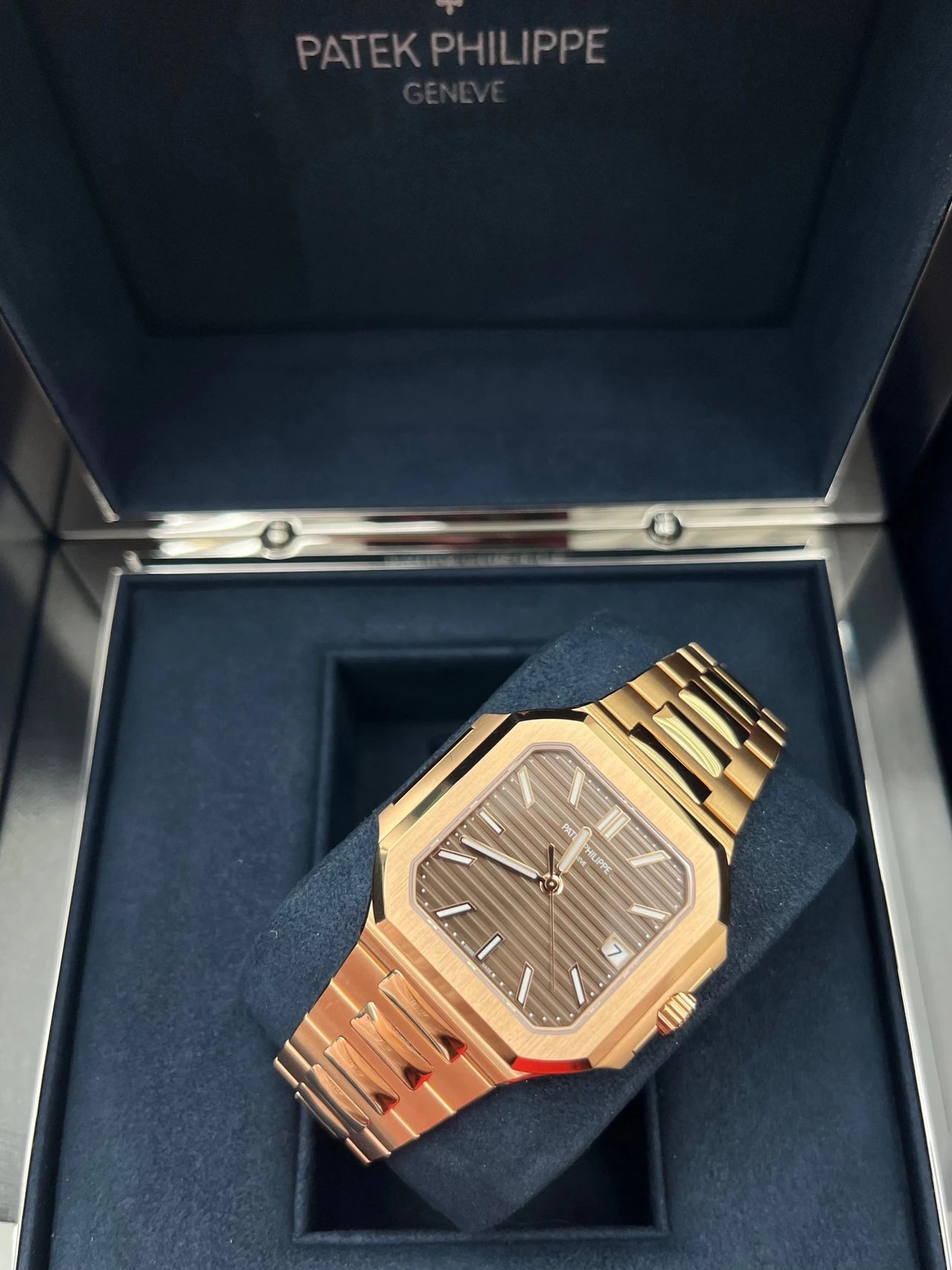Naked Patek Philippe Cubitus Rose Gold 7128/1R - 001 - WatchesOff5thWatch