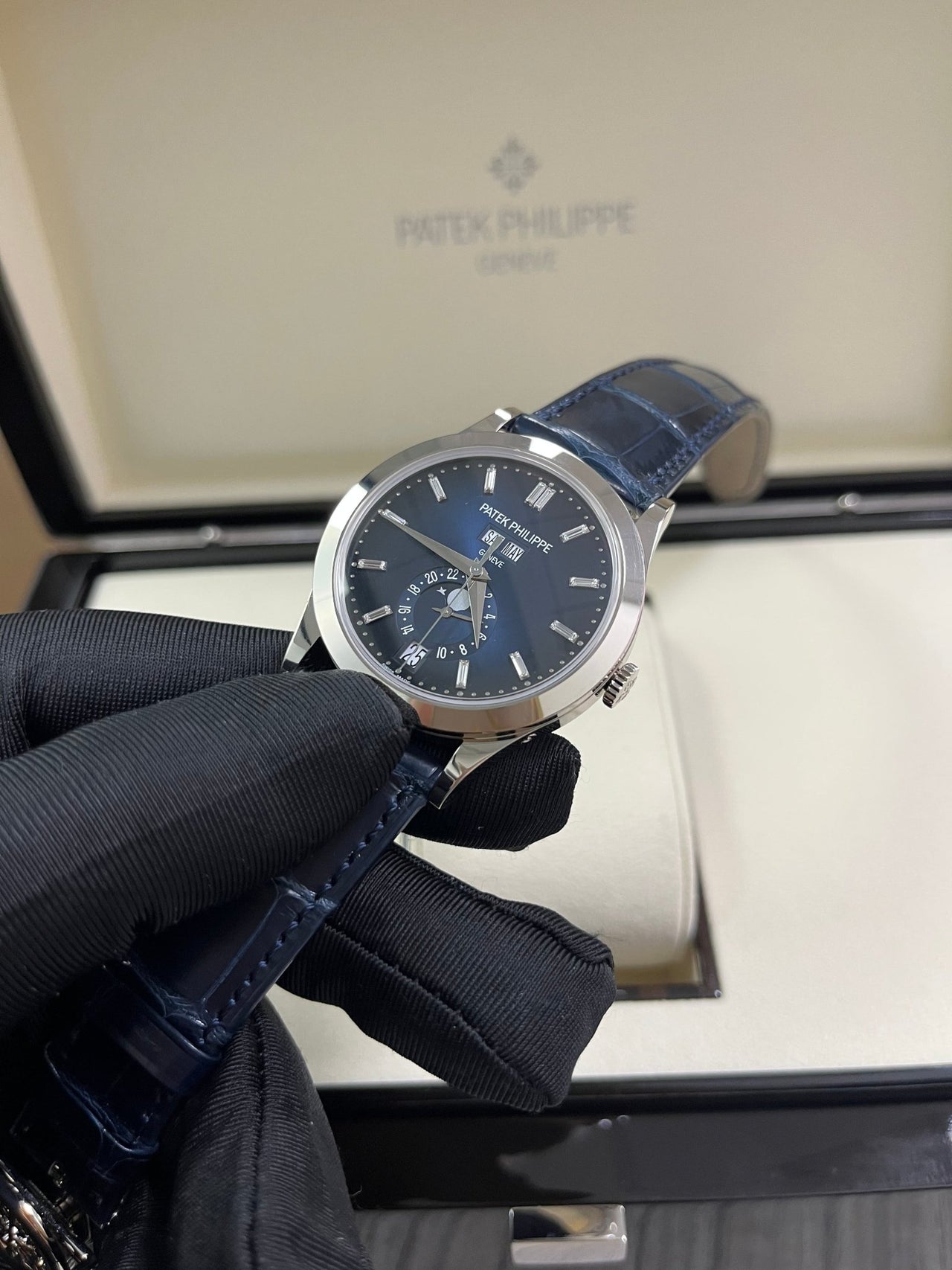 Patek Philippe Annual Calendar Blue Dial 2024 5396G 017