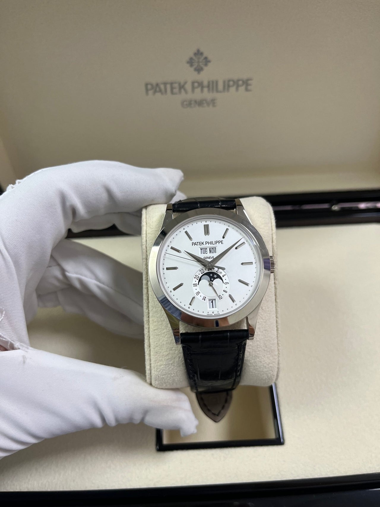 Patek Philippe Annual Calendar COMPLICATIONS White Gold 5396G - 011 - WatchesOff5th