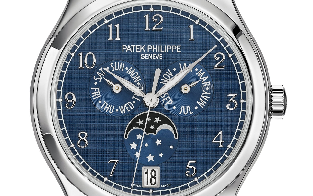 Patek Philippe Annual Calendar Moon Phase Complications (Ref# 4947/1A - 001) - WatchesOff5th