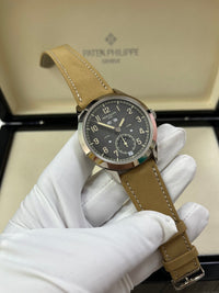 Thumbnail for Patek Philippe Annual Calendar Travel Time White Gold (Reference # 5326G) - WatchesOff5thWatch