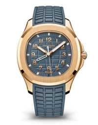 Thumbnail for Patek Philippe Aquanaut 18K Rose Gold Opaline - blue Dial 38.8 mm 5269R - 001 - WatchesOff5thWatch