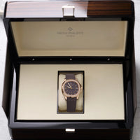 Thumbnail for Patek Philippe Aquanaut 38.8mm 18K Rose Gold Taupe Dial Diamond Bezel (Ref 5268/200R-010) - WatchesOff5thWatch