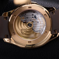 Thumbnail for Patek Philippe Aquanaut 38.8mm 18K Rose Gold Taupe Dial Diamond Bezel (Ref 5268/200R-010) - WatchesOff5thWatch
