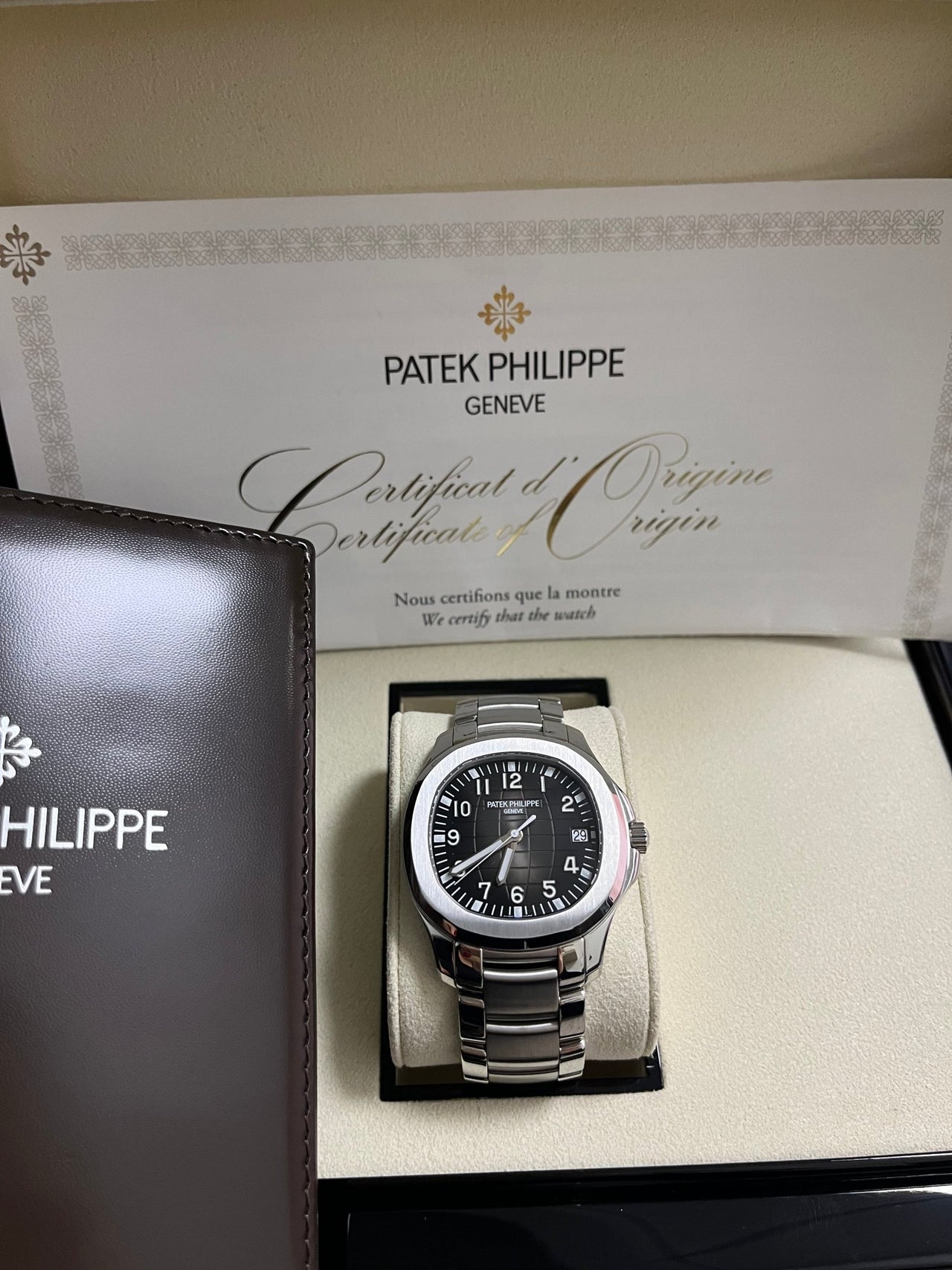 Patek Philippe Aquanaut Black Dial 5167/1A - 001 - WatchesOff5thWatch