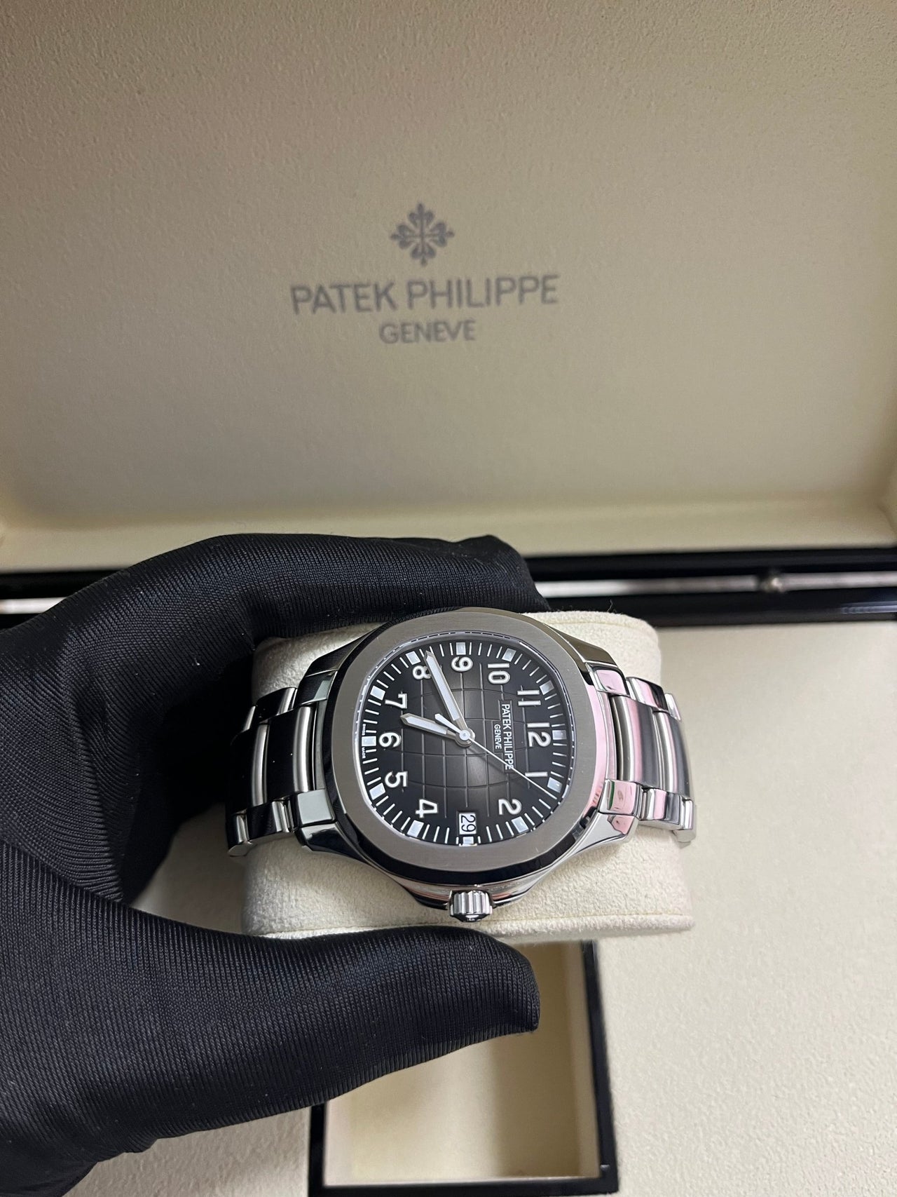 Patek Philippe Aquanaut Black Dial 5167/1A - 001 - WatchesOff5thWatch