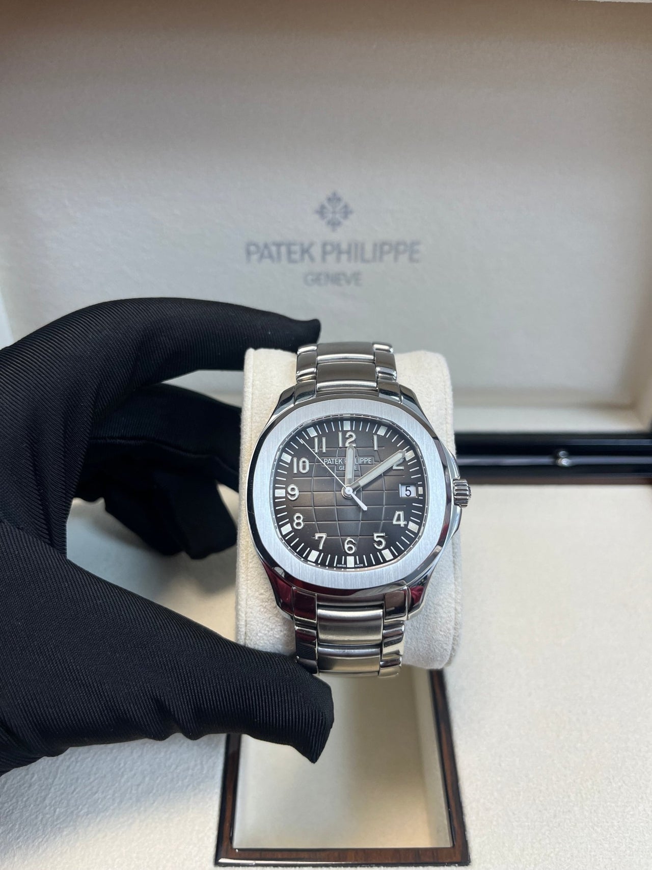 Patek Philippe Aquanaut Black Dial 5167/1A - 001 - WatchesOff5thWatch