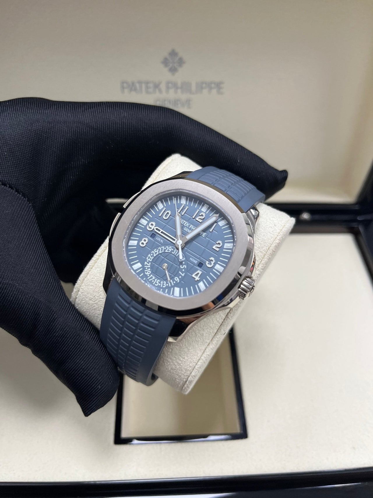 Patek Philippe Aquanaut Travel Time 5164G - 001 - WatchesOff5thwatch