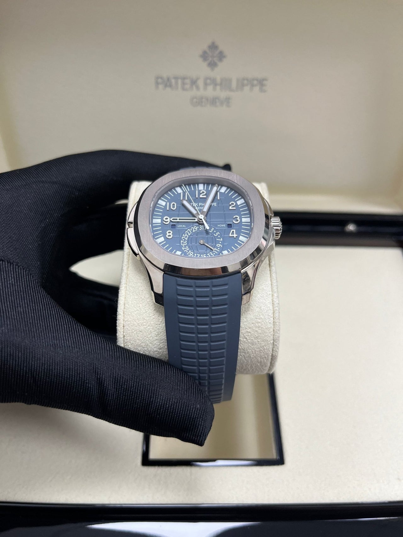 Patek Philippe Aquanaut Travel Time 5164G - 001 - WatchesOff5thwatch