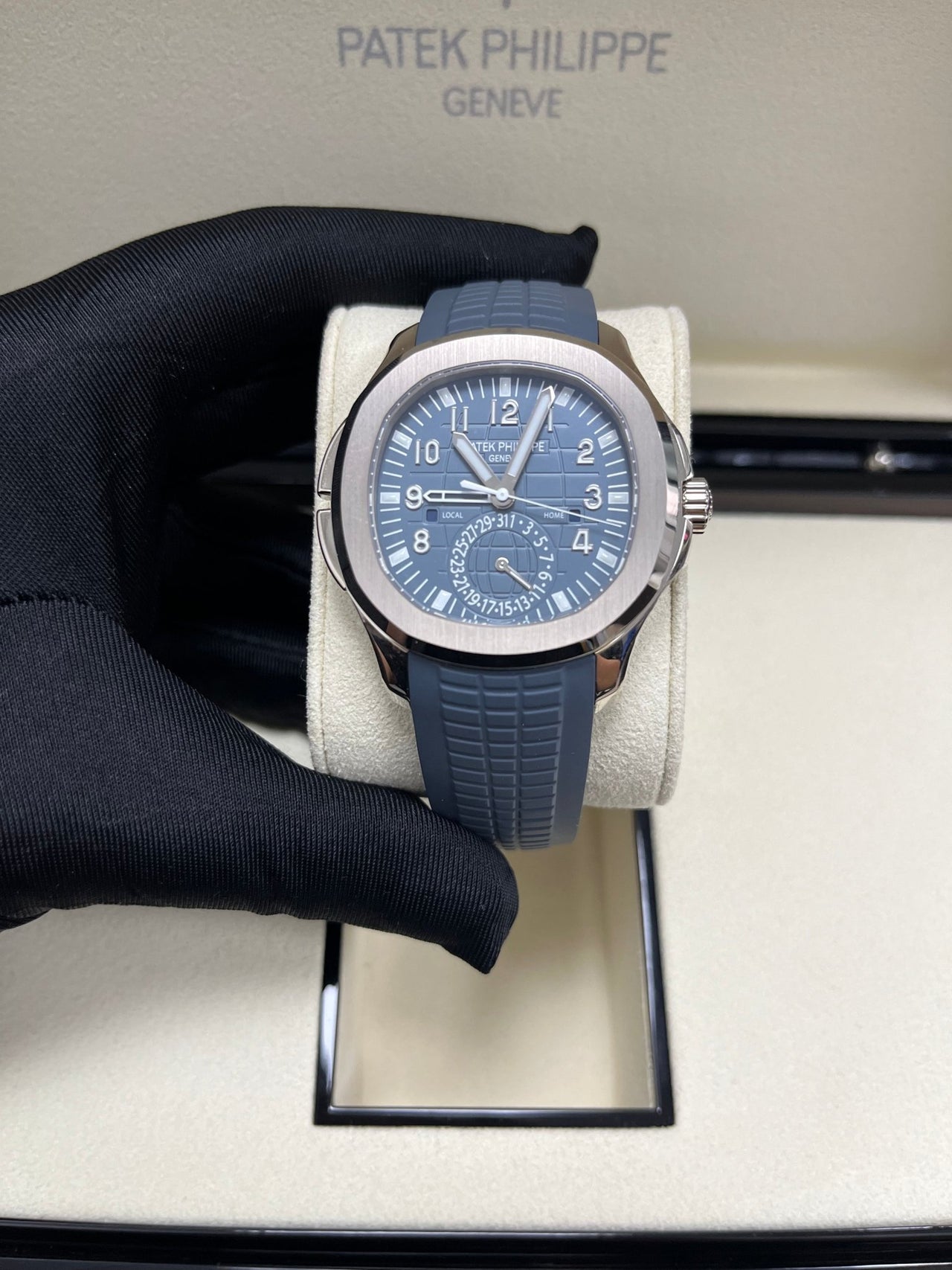 Patek Philippe Aquanaut Travel Time 5164G - 001 - WatchesOff5thwatch