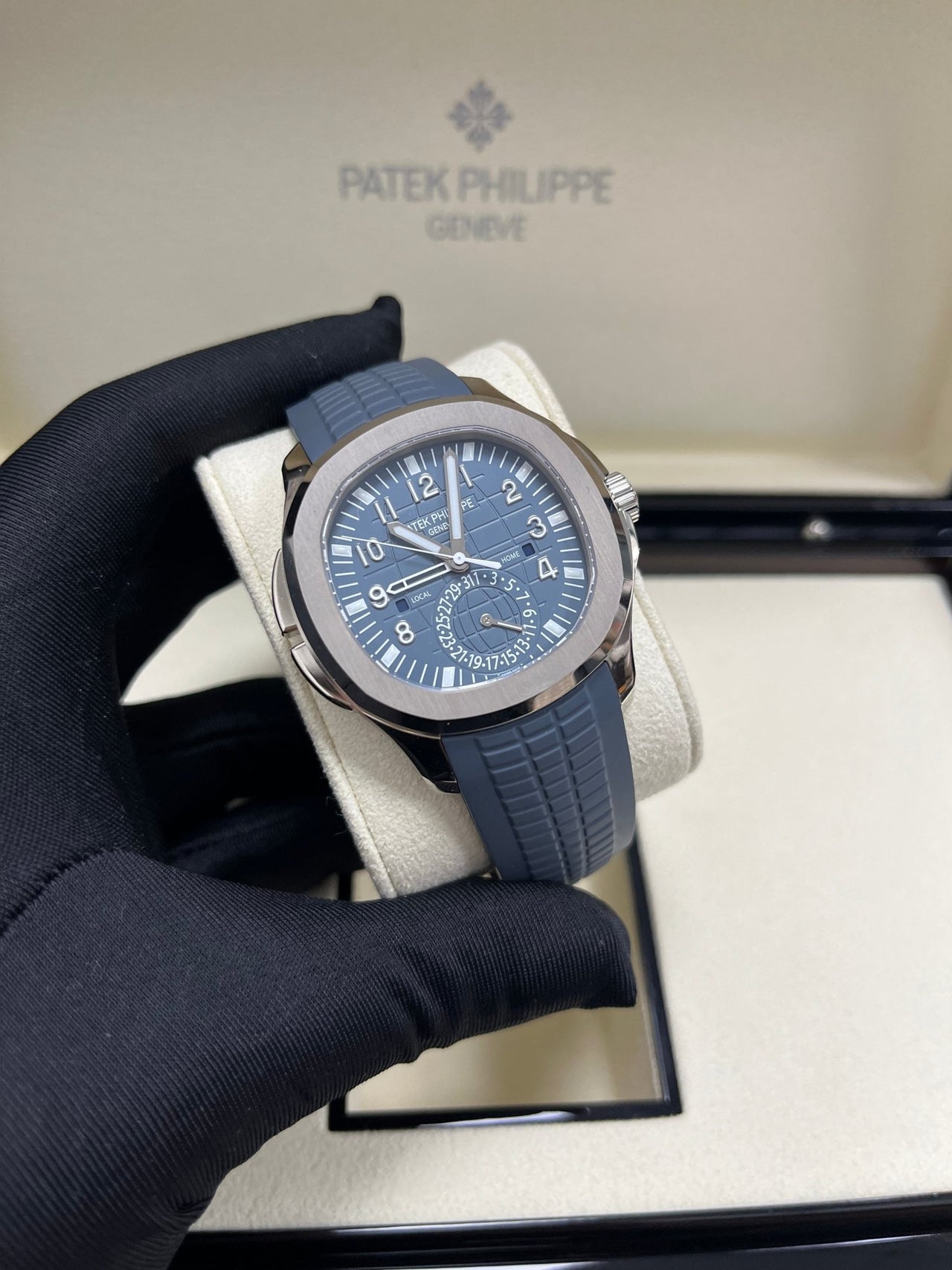 Patek Philippe Aquanaut Travel Time 5164G - 001 - WatchesOff5thwatch