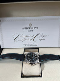 Thumbnail for Patek Philippe Calatrava 40mm Blue Date Sweep Seconds (Ref# 6007G - 011) - WatchesOff5thWatch