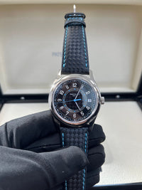 Thumbnail for Patek Philippe Calatrava 40mm Blue Date Sweep Seconds (Ref# 6007G - 011) - WatchesOff5thWatch