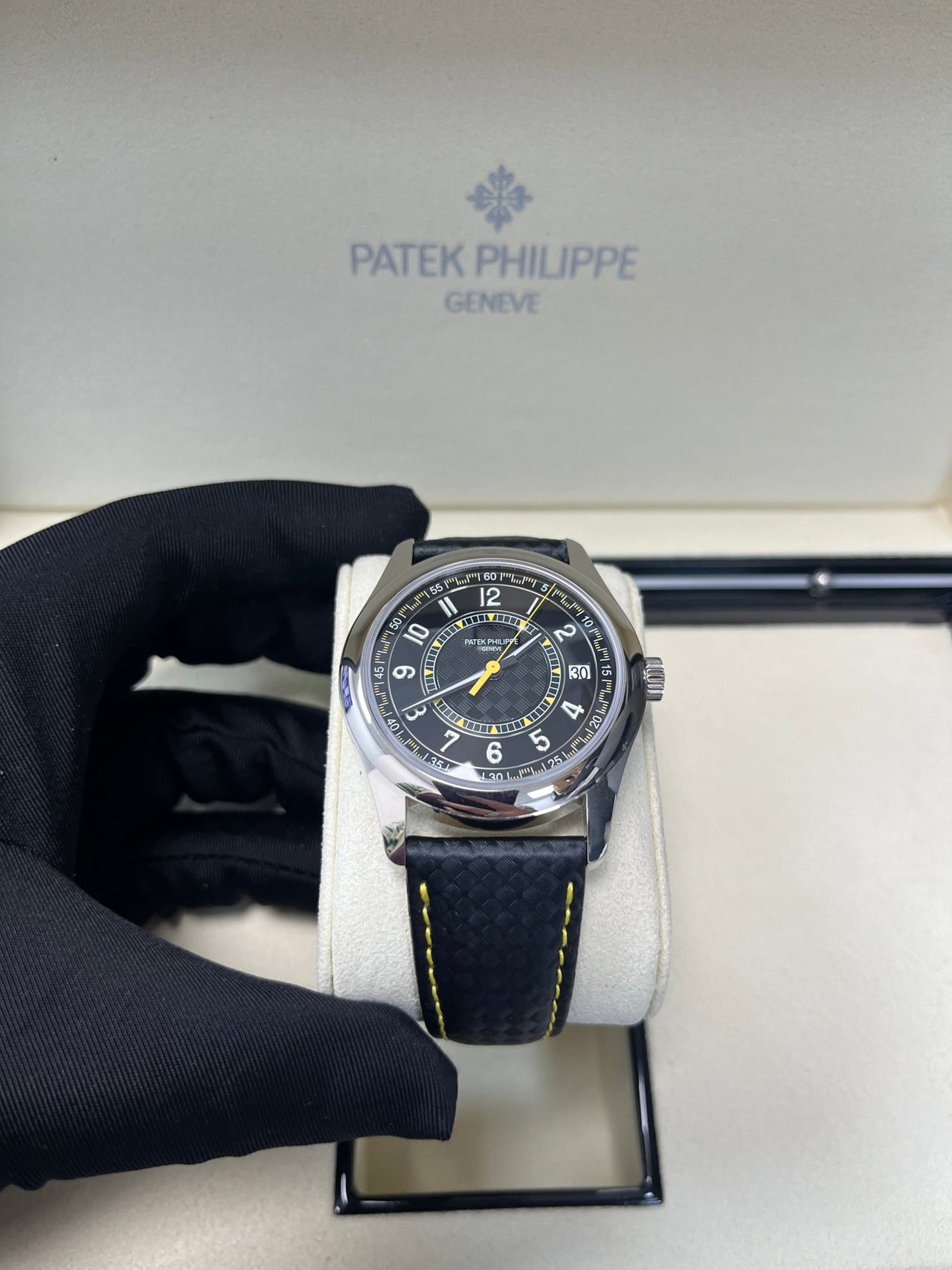 Patek Philippe Calatrava Date Sweep Seconds (Ref# 6007G - 001) - WatchesOff5thWatch