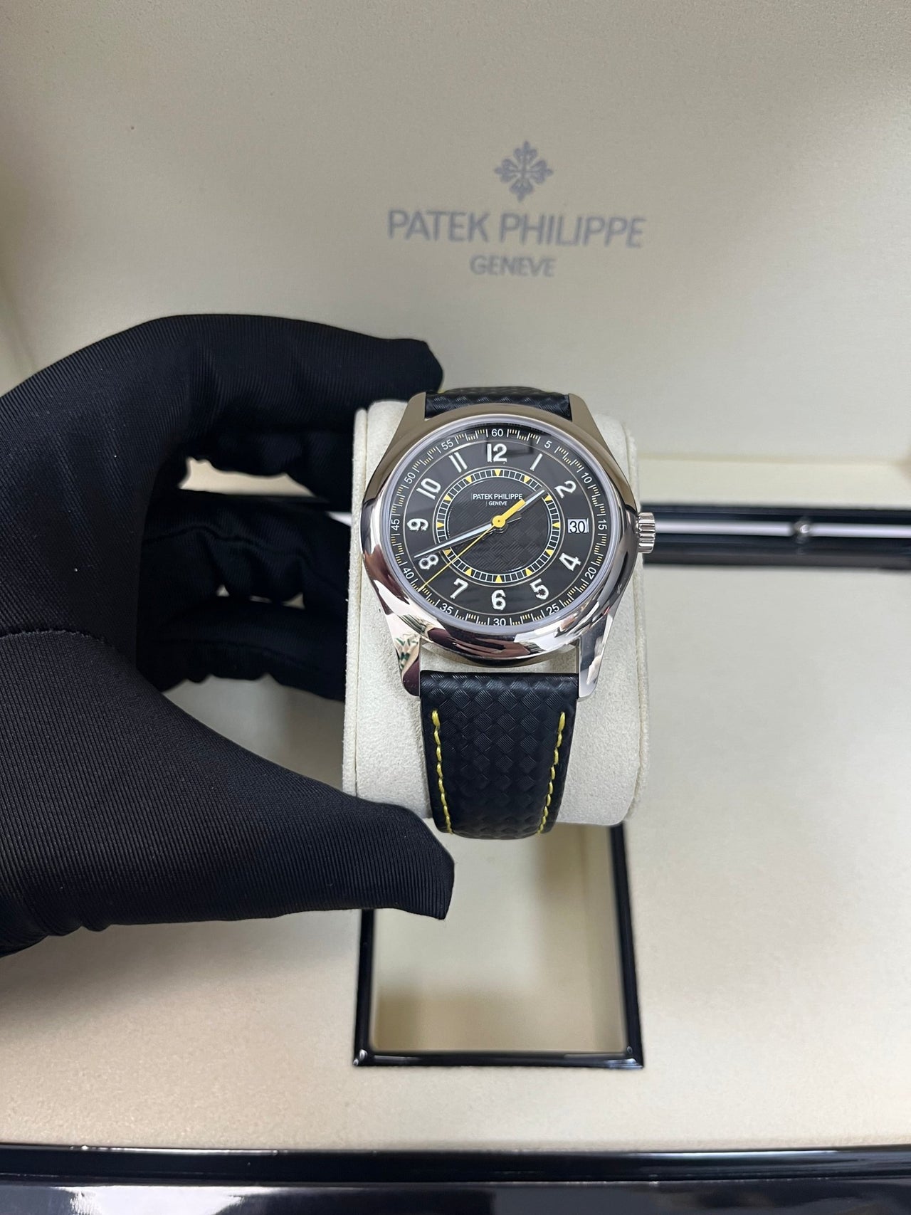 Patek Philippe Calatrava Date Sweep Seconds (Ref# 6007G - 001) - WatchesOff5thWatch